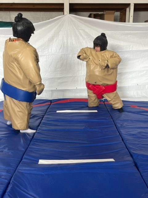 Sumo Wrestlers with Mat - Image 10