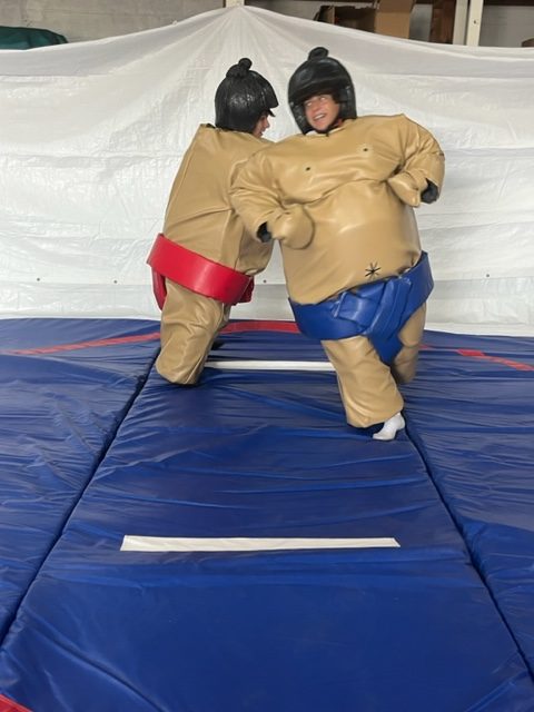 Sumo Wrestlers with Mat - Image 11