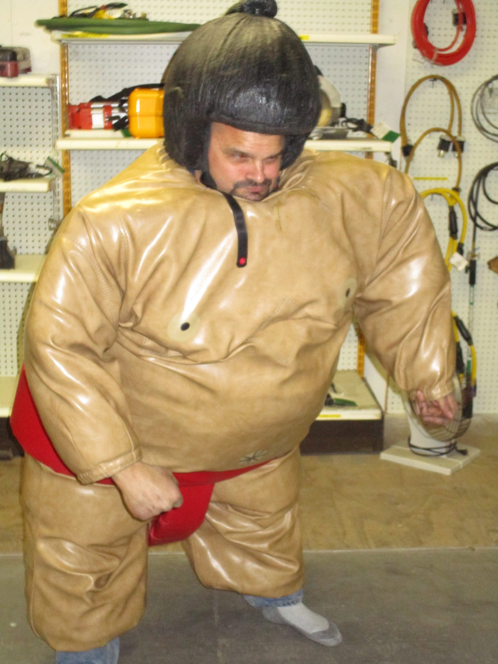 Sumo Wrestlers with Mat - Image 7