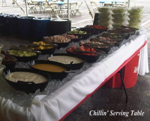 chilling-serving-table