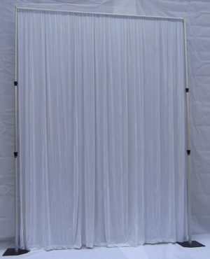 Pipe & Drape Divider white