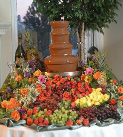 chocolate fondue fountain