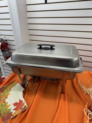 Stainless Chafers 8 Qt Stand (include covers)