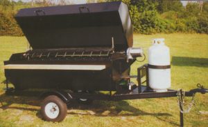 Grill - Towable Propane and Charcoal