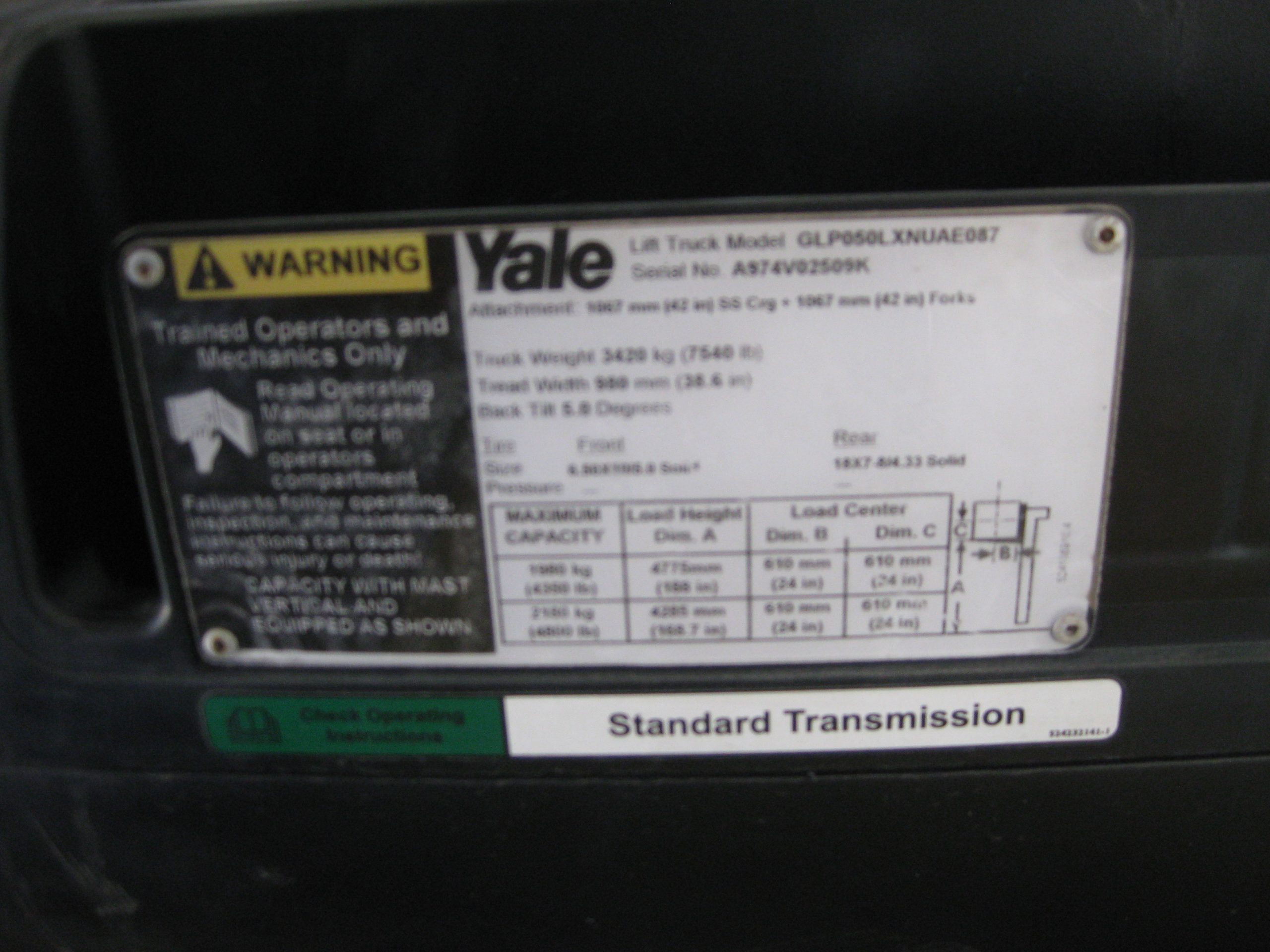 Fork Truck - 5000LBS - Image 6