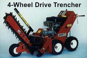 Trencher  4 x 36" Barreto