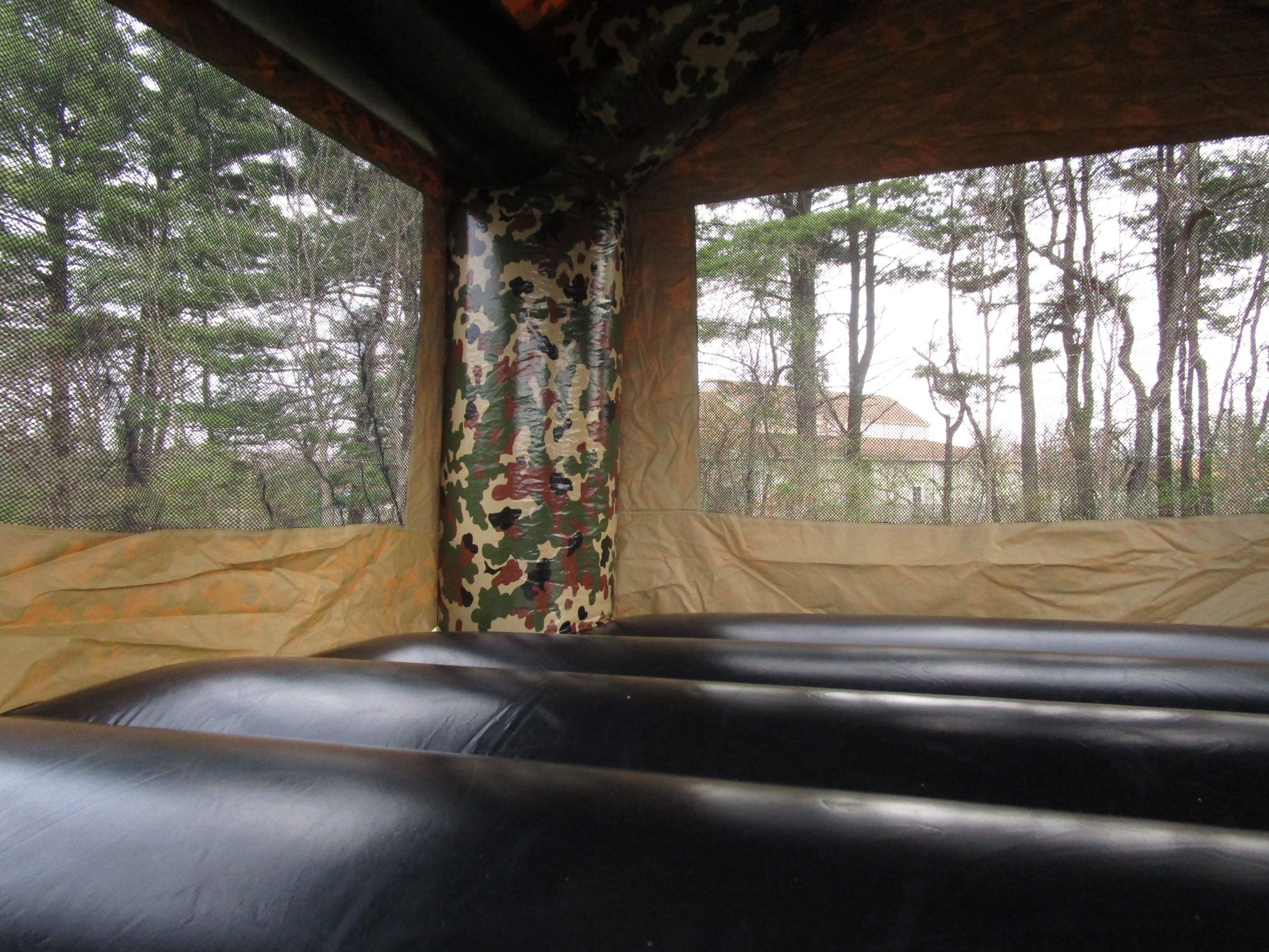 Camo Inflatable Bounce House - Image 8