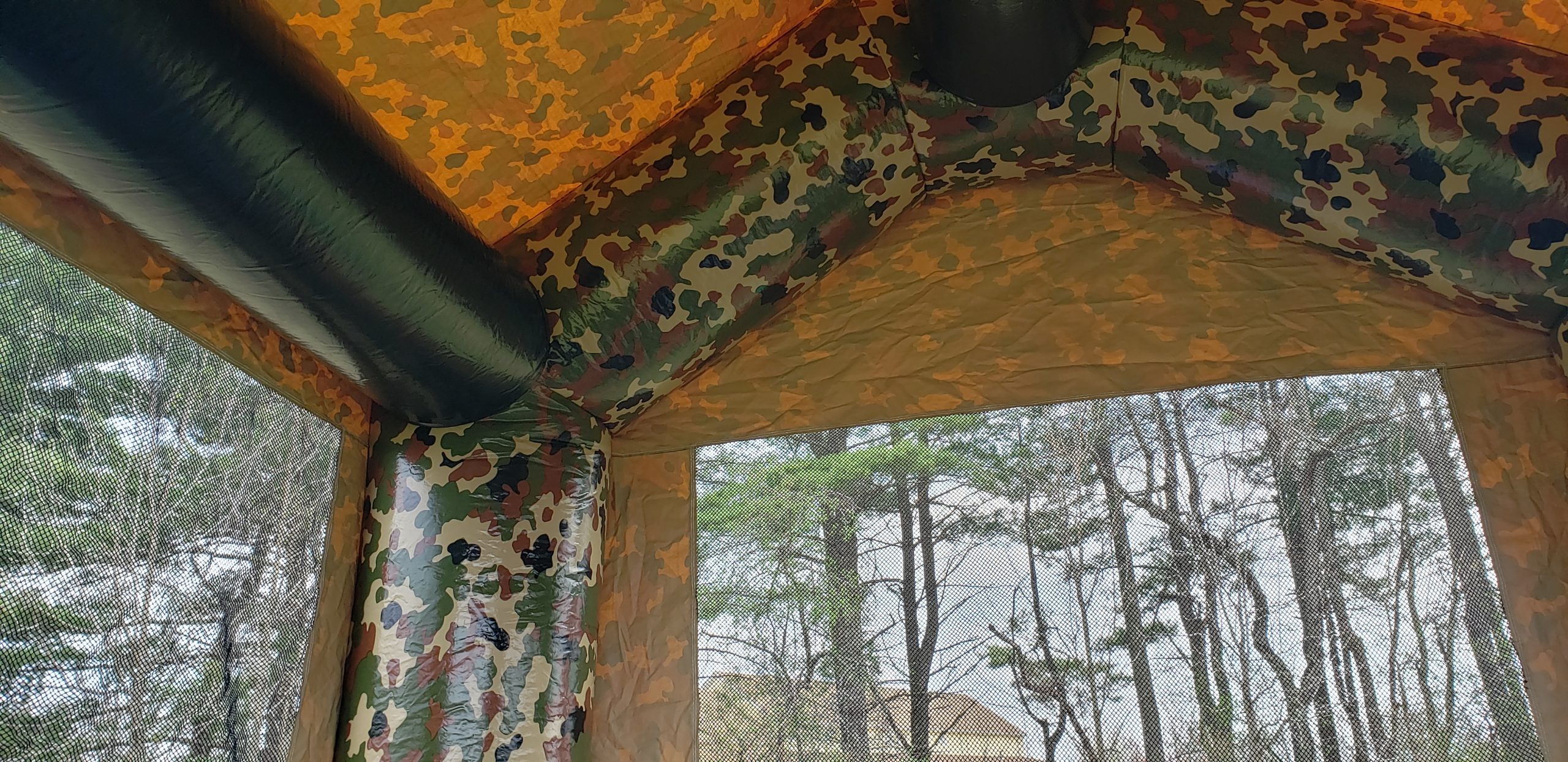 Camo Inflatable Bounce House - Image 10