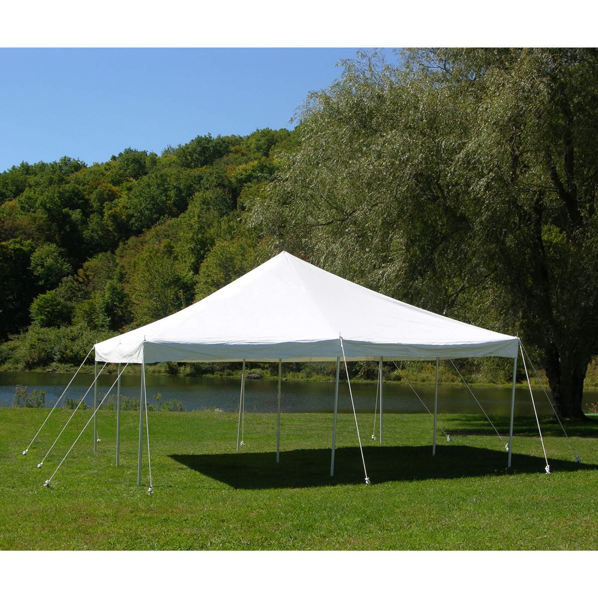 Party Package 20' X 20' Canopy White (Customer Installed Only) - Image 2