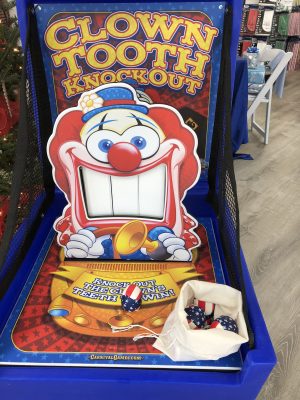 Clown Tooth Hacky Sack Toss Game