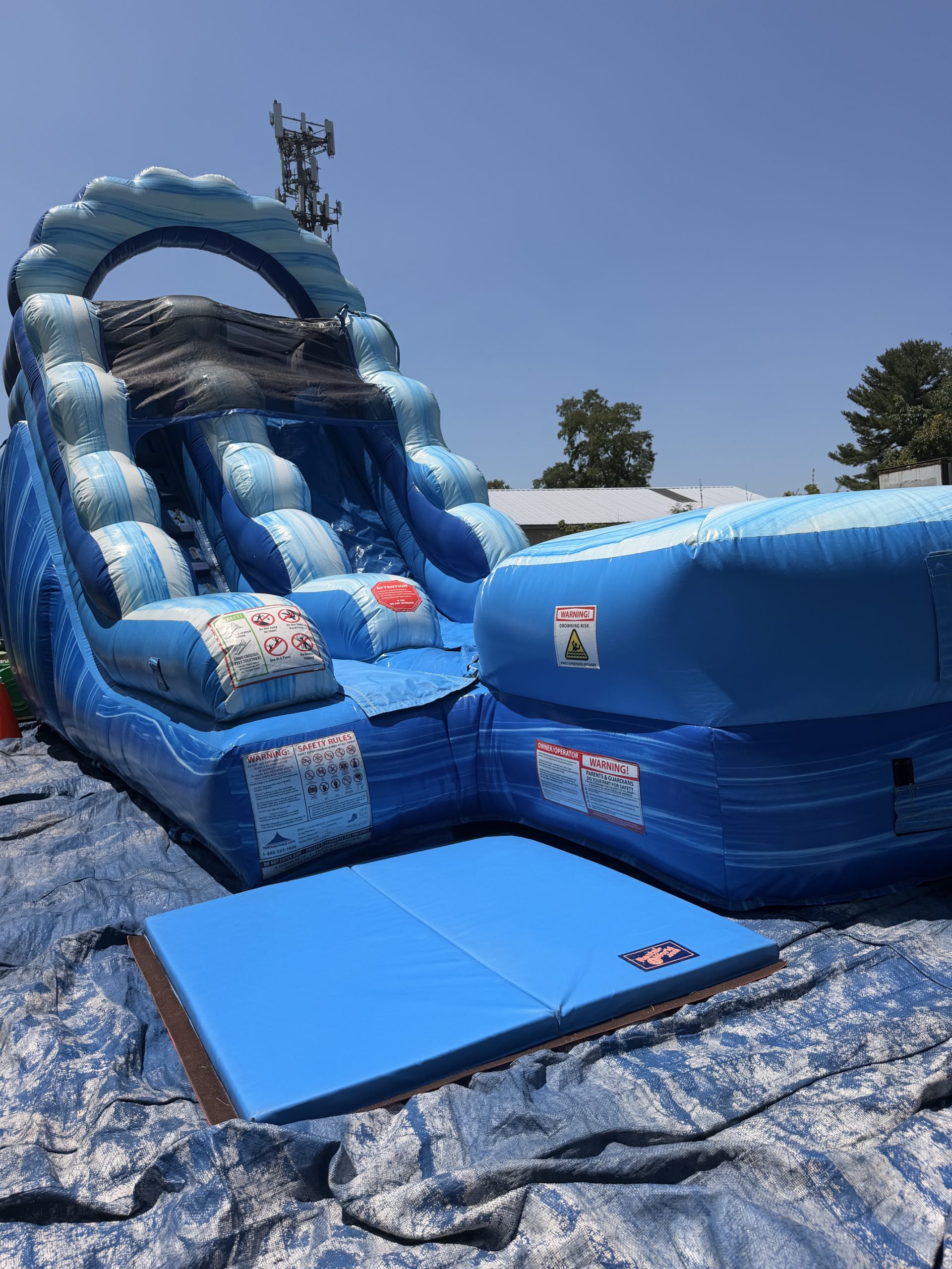 SLIDE: 12ft Blue Marble - Wet or Dry - Image 4