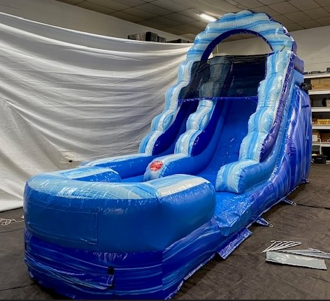 SLIDE: 12ft Blue Marble - Wet or Dry - Image 2