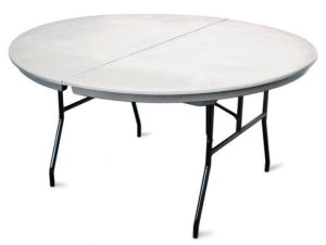Table- 72in Round Commercialite