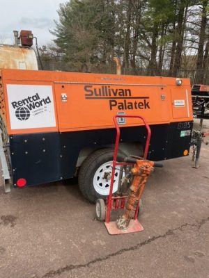 Air Compressor Package 1 (1 Breaker w/ 100' Hose)