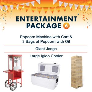 Entertainment Package #6 (AVAILABLE AS PARTY PACKAGE ADD-ON ONLY)