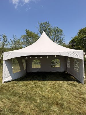 TENT SIDE 20'X8' CATHEDRAL WINDOW